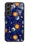 Samsung S22 Plus Compatible Moon Sun Pajama Design Glossy Phone Case