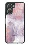 Vivo Y16 Compatible Fuchsia Marble Design Glossy Phone Case