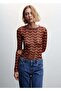 Openwork Lurex Sweater
