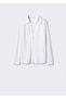 V-Neck Linen Shirt - 3