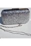Silver Evening Dress Bag Sequin Evening Bag Wedding Engagement Silver Evening Bag Portfolio - 5