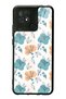 Xiaomi Redmi 10C Glossy Phone Case with Tiny Leaves Design
