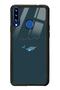 Samsung A20S Doodle Fish Design Glossy Phone Case