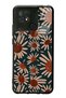 Xiaomi Redmi 10C Glossy Phone Case with Retro Daisy Design