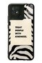 Xiaomi Redmi 10C Glossy Phone Case with Zebra Motto Design
