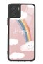 Vivo Y15S Glossy Phone Case with Happy Cloude Design