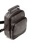 Men's Leather Hand and Shoulder Bag, Crossbody Bag Daily Use Gray Color (Medium Size). Telephone Compartment - 3