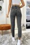 Smoked High Waist Mom Jean Jeans - 3
