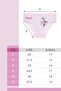 Girls' 5-Pack Colorful Slip Panties - Cute Dogs - - 8