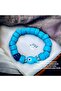 Glass Basement Bead Charm Murano Evil Eye Bead Bracelet Evil Eye Beaded Bracelet