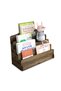 Mini Lucky Montessori Children's Bookshelf with 4 Shelves Wooden Children's Room Bookshelf Desktop Mini Bookshelf - 9