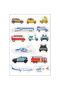 Toy Car and Traffic Signs Labels for Kids (Set of 4-60 Pieces) - 3