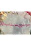 Pink Welcome Baby Calligraphy Writing Banner - 2
