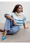 Striped Turtleneck Sweater - 7