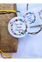 Adhesive Sticker - Crafted with Love for You Colorful (4 CM) 48 Pieces - 2