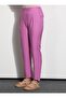 Belted Half Placket Tunic & Trousers Set - Fuchsia - Benin - 5