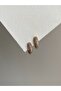 Steel Rose Gold Row Stoned Missy Earrings - Does not blacken- - 4