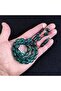 Petrol Green Transparent Catalin Rosary| Ebu Secret - 3