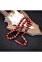 Cherry Color Spiral Patterned Stick Crimping Amber |   Mover