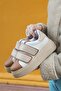 Vizyon Brown Sole Velcro Sneakers