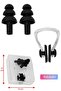 Swimmer Silicone Ear Nose Plug Swimming Waterproof Ear Plug Nose Clip Boxed - 6