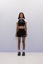 Ying-Yang" Crop Baby Tee