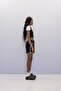 Ying-Yang" Crop Baby Tee - 4
