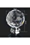 30mm Globe Crystal Handle Clear Chrome Furniture Cloakroom Drawer Cabinet Nightstand Sideboard Dresser Handle - 2