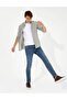 Slim Fit Linen Look Shirt - 5