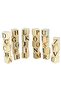 Wooden Letter Cube 29 Letter Turkish Alphabet Cube - 6