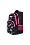 Cute Flamingo Black Pink First School Bag and Lunch PBW8900 - 3