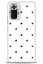 Xiaomi Redmi Note 10 Pro Case Hd Printed Case - Black Hearts + Full Screen Protector