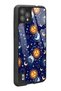 Reeder P13 Blue Plus Glossy Phone Case with 2022 Months Sun Pajama Design - 2