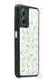 Xiaomi Redmi Note 11E Glossy Phone Case with Green Leaf Design - 2