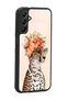Samsung A04S Influencer Glossy Phone Case with Leopard Cat Design - 2