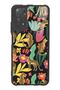 Xiaomi Redmi Note 11S Glossy Phone Case with Floral Cats Design