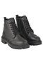 Women's Black Zip-Up Boots - 3