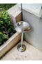 FOR OPEN SPACE CAFE, ASHTRAY LOBBY TYPE ASHTRAY, STAINLESS STEEL MODEL FOR OPEN AREA, GOblet - 3