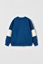 Unisex Contrast Stripe and Text Detailed Kids Tracksuit Set - 5