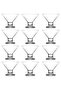 Cre367 Glass Footed Ice Cream Bowl 165Cc (12 Pcs) Dessert Service - 2