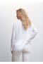 V-Neck Linen Shirt - 4