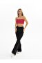 Palude Model Seamless Knitted Model Half Body Bondeo Claret Red Color - 5