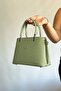 Medium Size Sport Classic Model Women's Shoulder Bag 24 cm * 17 cm 4019 GREEN - 4