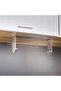 Stainless Steel Roll Paper Towel Holder, Paper Towel Holder, Adhesive Roll Towel Rack - 3