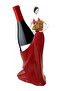 Dance of Passion, Red Tango Female Figured Decorative Wine Rack, Adding Elegance to the Tableways - 2