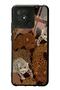 Xiaomi Redmi 10C Glossy Phone Case with Leopards Design