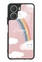 Vivo Y16 Glossy Phone Case with Happy Cloude Design