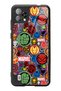 Reeder P13 Blue Plus 2022 Glossy Phone Case with Marvel Face Design