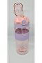 Cool-J 650ML Locked Purple-Pink K7570 Tritan Flask with Straw - 2
