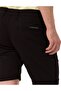 Ck272 Basic Black Linen Men's Shorts - 5